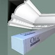 ORAC DECOR - Corniche Classique Avec Détails Ornementés C301 - L200 X H17 X L14,4 - Orac Decor - vignette