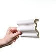 ORAC DECOR - P4025 AUTOIRE Cimaise murale Orac Decor - 8,3x3,4x200cm ( h x p x L) - moulure décorative polyuréthane Carton complet - vignette