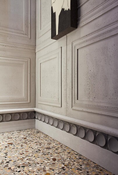 ORAC DECOR - P8060 Cimaise murale Orac Decor - 3,5x5x200cm (h x p x L) - moulure décorative polyuréthane Pack 2 pièces - large