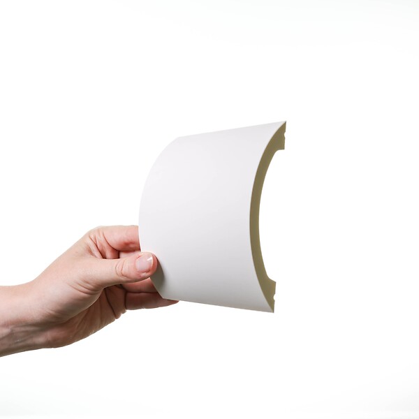 ORAC DECOR - P3070 Cimaise murale Orac Decor - 12,5x3x200cm (h x p x L) - moulure décorative polyuréthane Pack 2 pièces - large