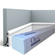 ORAC DECOR - SX137 Plinthe Orac Decor - 10x1,5x200cm (h x p x L) - moulure décorative polymère Pack 2 pièces - vignette