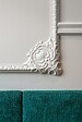 ORAC DECOR - P8040 Cimaise murale Orac Decor - 10x2x200cm (h x p x L) - moulure décorative polyuréthane Carton 8 pièces - vignette