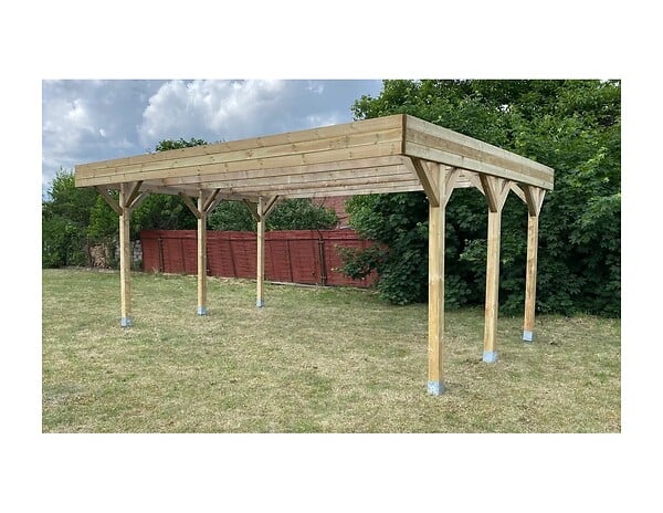 ALTANKA - Carport, abri de voiture  6.06x5.03 m - 30.48 m2 - CAR5 - large