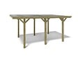 ALTANKA - Carport, abri de voiture  3.04x5.12 m - 15.56 m2 - couverture PVC  - CAR10PVCTR - vignette