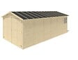 ALTANKA - Garage en bois - 18.19m2 - 3.05x5.91m - Ep. 18mm - couleur: naturel - GAR29 - vignette