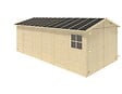 ALTANKA - Garage en bois - 18.19m2 - 3.05x5.91m - Ep. 18mm - couleur: naturel - GAR29 - vignette