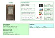 GD MENUISERIES - Porte d'entrée Bois Vitrée Adrien Gris Quartz, H215 x L90 cm Côte Tableau p. Gauche - vignette