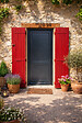 GD MENUISERIES - Porte d'entrée Bois Pleine Elina, H215 x L90 cm Côte Tableau p.Gauche - vignette