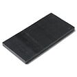 RO'MA NATURE - Pas japonais Rectangle Ardoise Noire 50x25x2-3 cm (lot de 10) - vignette
