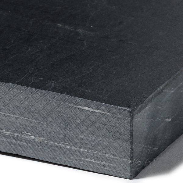 RO'MA NATURE - Pas japonais Rectangle Ardoise Noire 50x25x2-3 cm (lot de 10) - large
