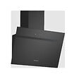 SIEMENS - hotte décorative inclinée 60cm 550m3/h noir - LC65KDK60 - vignette