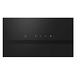 SIEMENS - hotte décorative inclinée 60cm 550m3/h noir - LC65KDK60 - vignette