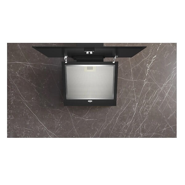 SIEMENS - hotte décorative inclinée 60cm 550m3/h noir - LC65KDK60 - large