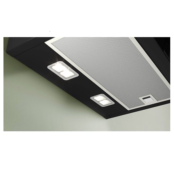 BOSCH - hotte décorative inclinée 80cm 768m3/h noir - DWK87FN60 - large