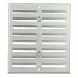ANJOS - Grille aération réglable métallique ANJOS GO - LxH (mm): 245 x 170 - Couleur: Gris argent - vignette