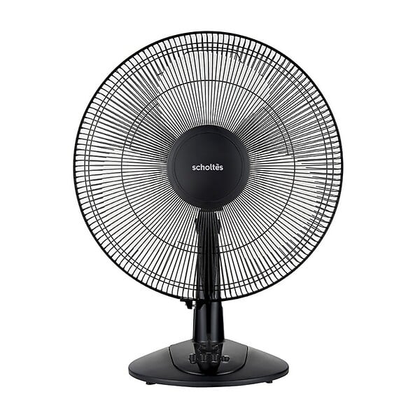 SCHOLTES - ventilateur de table 40cm 55w 3 vitesses noir - SCVEL540E - large