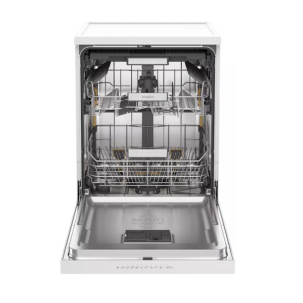 WHIRLPOOL - lave-vaisselle 60cm 15 couverts 43db blanc - W7FHP43 - large