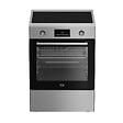 BEKO - cuisinière induction 72l 3 foyers inox - FBE68314MXC - vignette