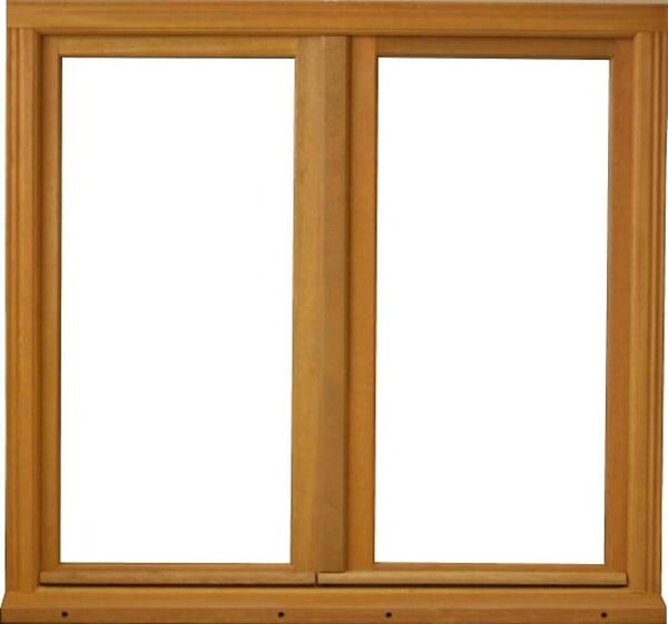 GD MENUISERIES - Fenetre Bois 2 Vantaux H145 x L110 cm Côte Tableau, poignee (ref 010220F9) - large