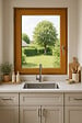 GD MENUISERIES - Fenetre Bois 1 Vantail H75 x L80 cm Côte Tableau Tirant Gauche - vignette