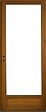 GD MENUISERIES - Porte Fenetre Bois 1 Vantail H205 x L80 cm Côte Tableau Tirant Droite - vignette