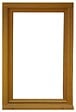 GD MENUISERIES - Fenetre Bois 1 Vantail H60 x L50 cm Côte Tableau Tirant Gauche, poignee (ref 010220F9) - vignette