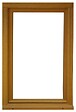 GD MENUISERIES - Fenetre Bois 1 Vantail H75 x L50 cm Côte Tableau Tirant Gauche, poignee (ref 010220F9) - vignette