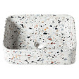 RO'MA NATURE - Vasque à poser rectangulaire Terrazzo 38x27x13 cm - vignette