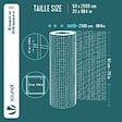 VOUNOT - Grillage a maille soude en acier gaine PVC 25mm fil 1mm 0.5x25m gris - vignette
