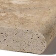 RO'MA NATURE - Bordure de jardin Travertin Beige Nuancé 61x33x5 cm (à l'unité) - vignette