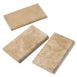 RO'MA NATURE - Bordure de jardin Travertin Beige Nuancé 61x33x5 cm (à l'unité) - vignette