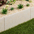 RO'MA NATURE - Bordure de jardin Pierre de l'Atlas Beige 60x30x3 cm (à l'unité) - vignette