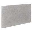 RO'MA NATURE - Bordure de jardin Pierre de l'Atlas Gris 61x33x3 cm (à l'unité) - vignette