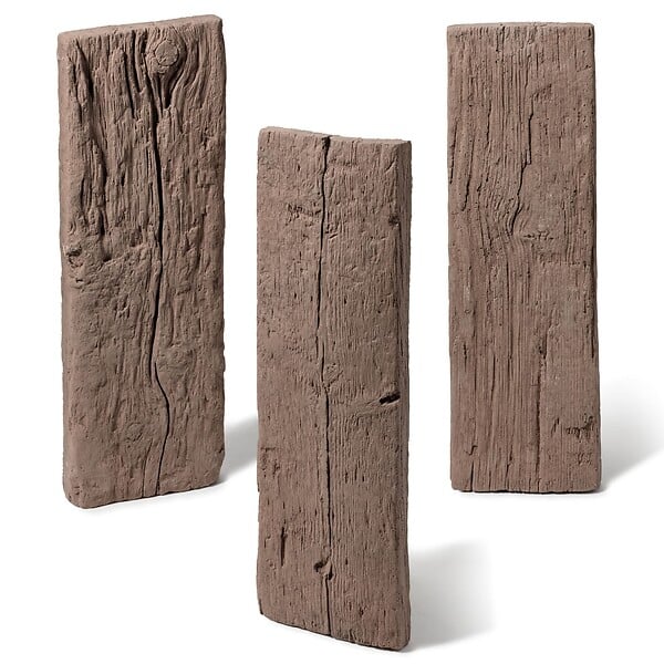 RO'MA NATURE - Palis Béton effet Bois Marron 67x22x4,5 cm (à l'unité) - large