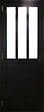 GD MENUISERIES - Bloc Porte Atelier Noir H204 x L83 cm Côte Tableau P.Droit - vignette