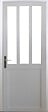 GD MENUISERIES - Bloc Porte Atelier BLANC H204 x L73 cm Côte Tableau P.Droit - vignette