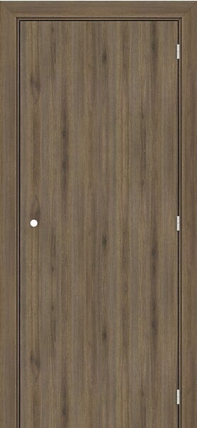 GD MENUISERIES - Bloc porte Décor Noyer Light Walnut H204 x L93 cm Côte Tableau P.Gauche - large