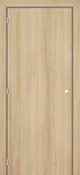 GD MENUISERIES - Bloc porte Décor Chêne Naturel Honey Oak  H204 x L93 cm Côte Tableau P.Droit - large