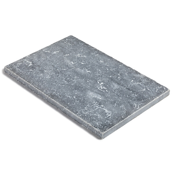 RO'MA NATURE - Pas japonais Rectangle Pierre d'Adana Gris Bleu 61x40,6x3 cm (à l'unité) - large