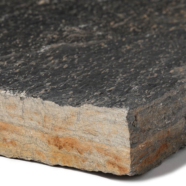 RO'MA NATURE - Pas japonais Rectangle Schiste 80x30x3-7 cm (à l'unité) - large