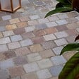 RO'MA NATURE - Pavé Grès Kandla Multicolore 14x14x5-7 cm (vendu au m² - 42 pavés/m²) - vignette
