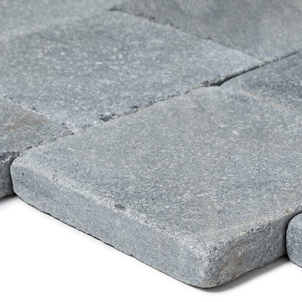 RO'MA NATURE - Pavé Pierre Vinh Bleue 15x15x2,5 cm (vendu au m² - 45 pavés/m²) - large
