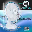 COOL CLIMA - VENTILATEUR DE TABLE 30CM - COOL CLIMA - CCVT45W-300E - vignette