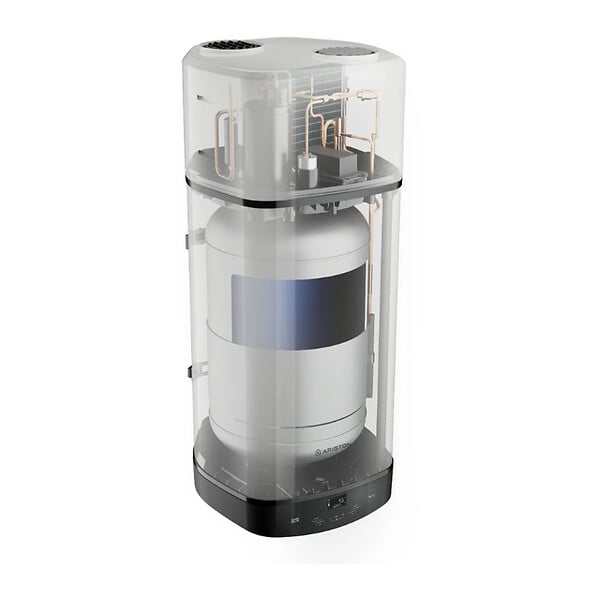 ARISTON - Ariston NUOS PLUS S2 WiFi 80L – Chauffe-eau Thermodynamique Gainable Mural, R290, A+ - large