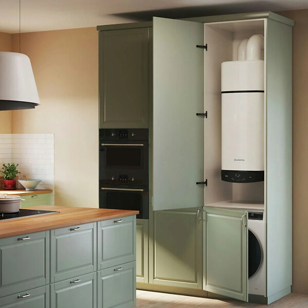 ARISTON - Chauffe eau Thermodynamique Mural Monobloc Nuos Plus S2 WIFI Ariston 150 L - large