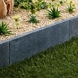 RO'MA NATURE - Bordure de jardin Pierre Bleue du Vietnam 60x30x3 cm (à l'unité) - vignette