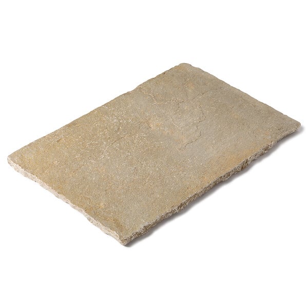 RO'MA NATURE - Margelle de piscine Pierre de Tandur Beige 60x40x2 cm Bord Naturel (à l'unité) - large