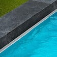 RO'MA NATURE - Margelle de piscine Pierre Bleue du Vietnam 100x35x15 cm Bord Droit (à l'unité) - vignette