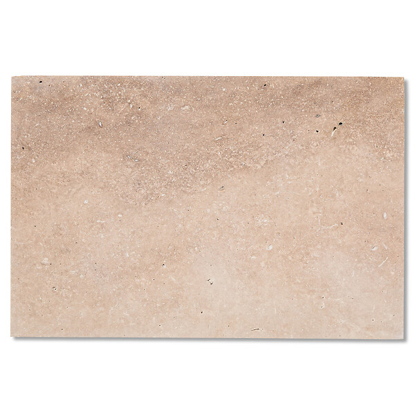 RO'MA NATURE - Carrelage Travertin Beige Nuancé 61x40,6x1,2 cm - Intérieur et Extérieur (lot de 1,24 m² 5 dalles) - large