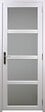 GD MENUISERIES - Bloc Porte Tana Vitrée Blanc H204 x L73 cm Côte Tableau P.Droit - vignette